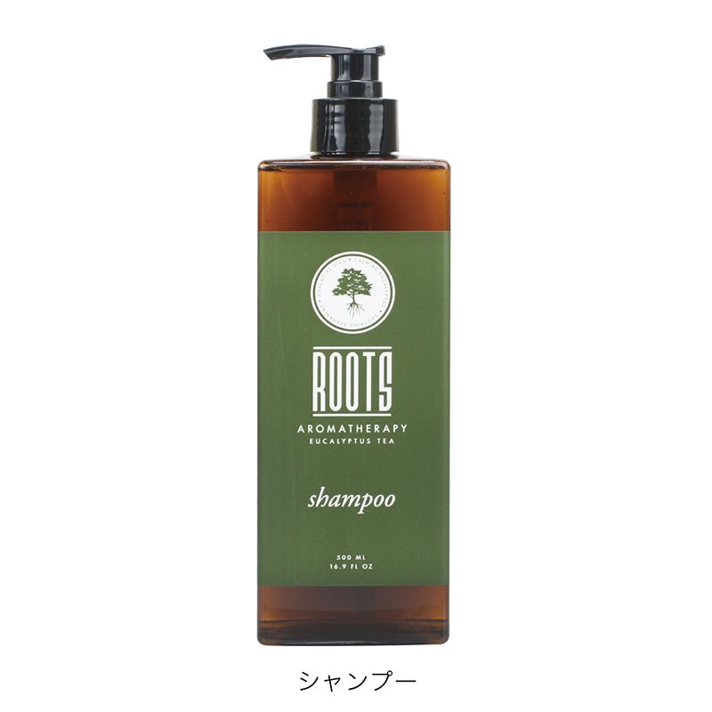 Roots Aromatherapy シャンプー500ml　入数：20個　単価：480円