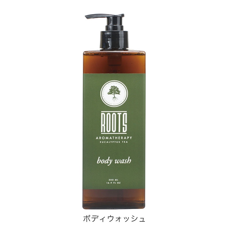 Roots Aromatherapy ボディウォッシュ500ml　入数：20個　単価：480円