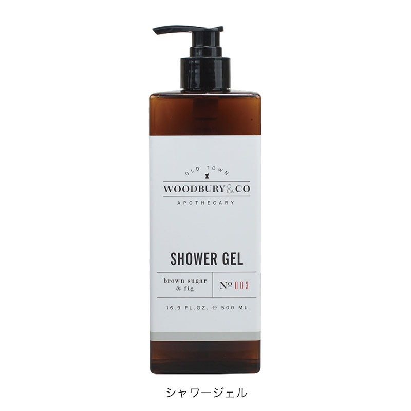 Woodbury&Co シャワージェル500ml　入数：20個　単価：454円