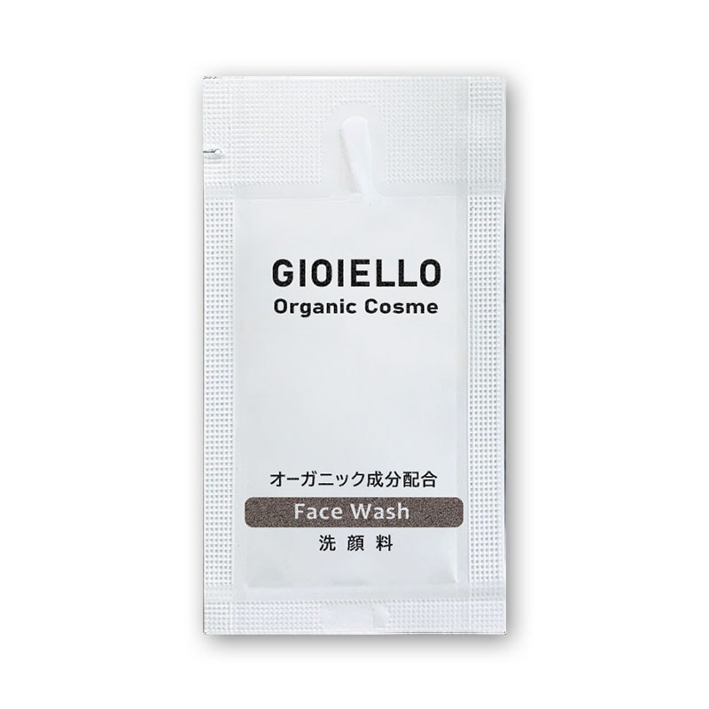 ジョイエッロ　洗顔料　紙パウチ　3mL　入数：1000個　単価：15.5円