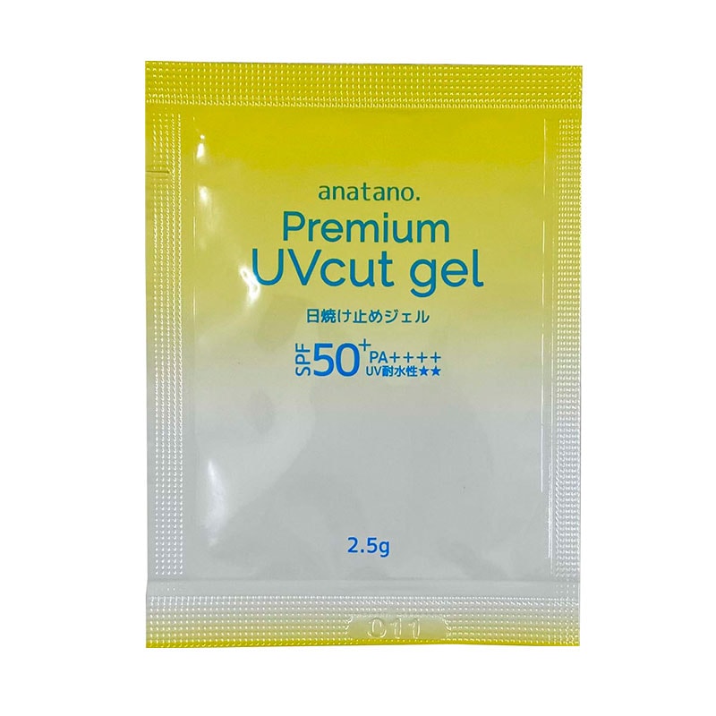 anatano プレミアム　UVカット日焼け止めジェル　2.5ｇ　入数：1000個　単価：38円