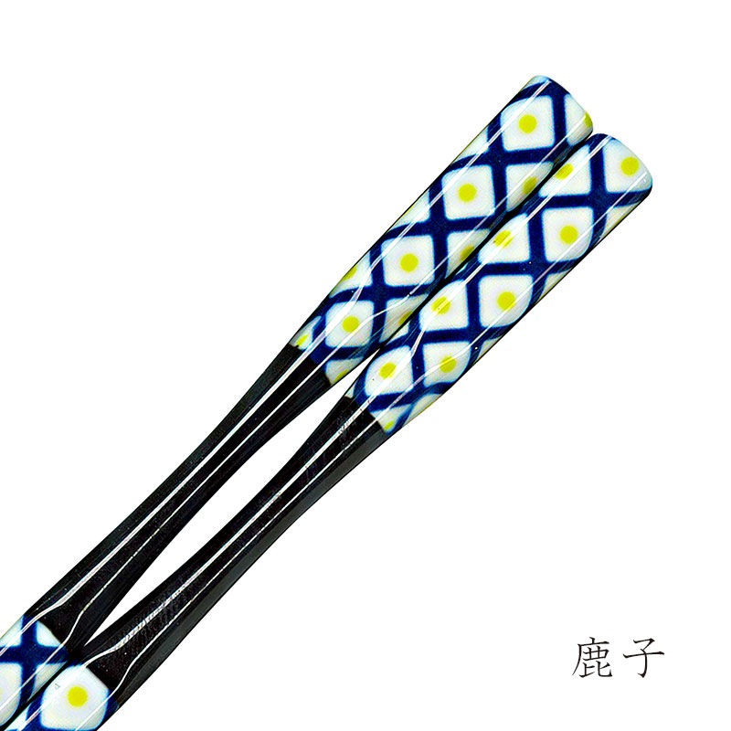 彩箸［紙パッケージ入］　鹿子　22.5cm　入数：5膳　売店販売用