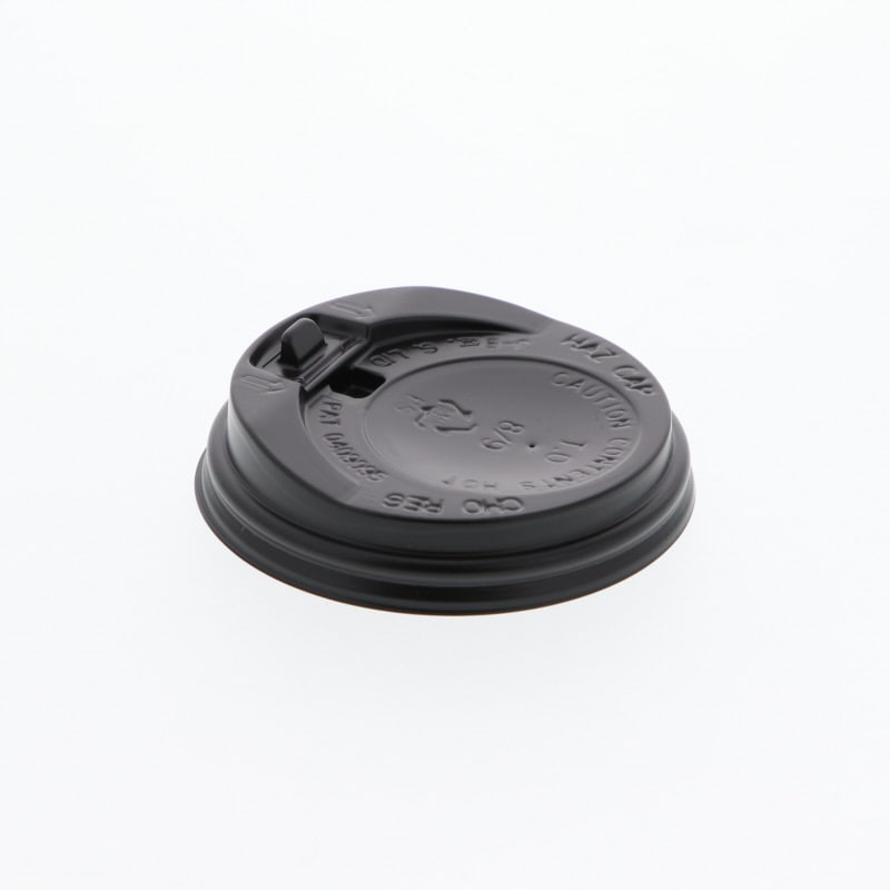 ヘイコー 紙コップ 断熱カップ 8オンス用蓋 口径80mm 黒 50個入/袋×20袋(合計1000個入)