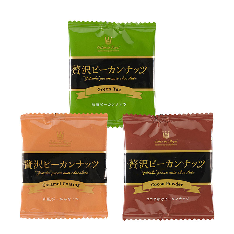 3種の贅沢ぴーかんなっつ 販売用 12箱×2ケース