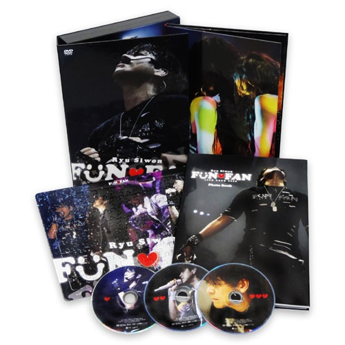 Ryu Siwon DVD3点セット売り Ryu Siwon LIVE TOUR 2010 “FUN FAN” ライブDVD