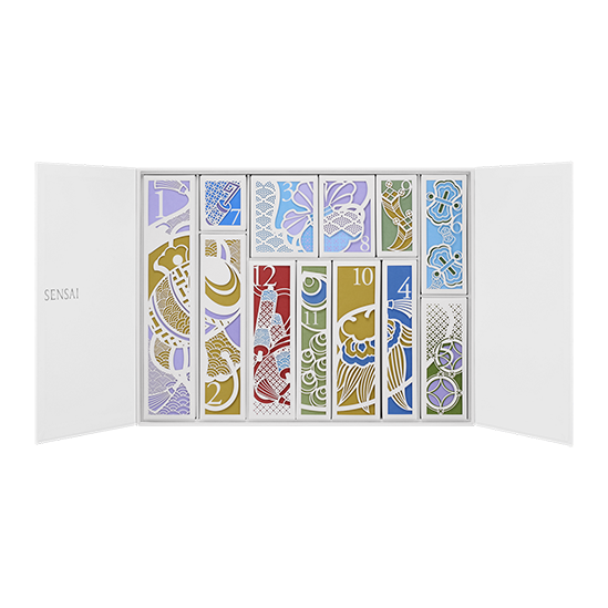 SENSAI ホリデーギフトa 2024年クリスマスコフレ】センサイ：伝統文様の切り絵細工を施