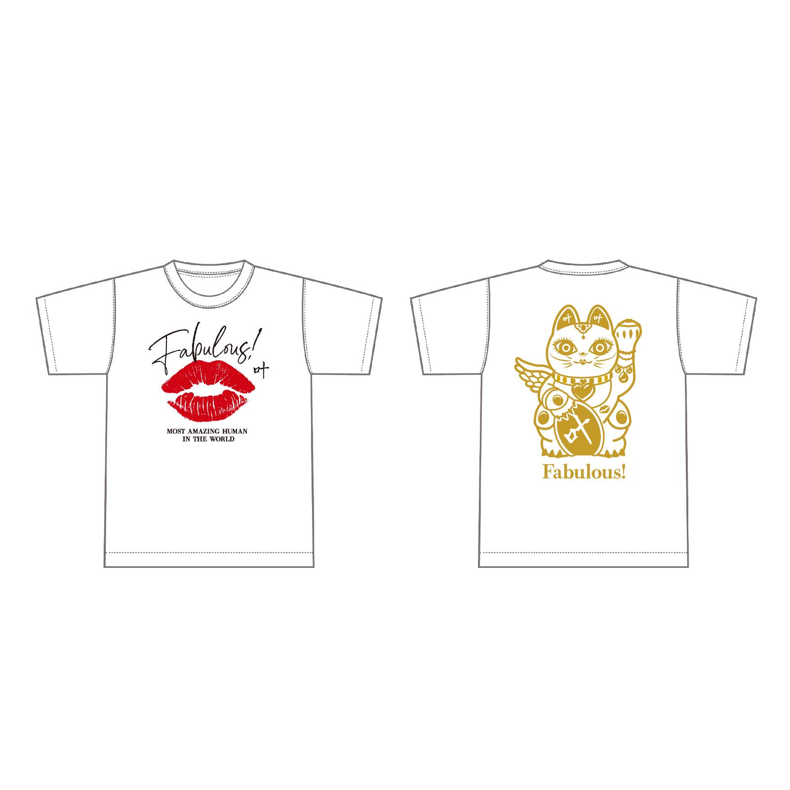 【申込受付を終了しました／10月より順次発送予定】叶姉妹　幸運の叶招き猫Tシャツ