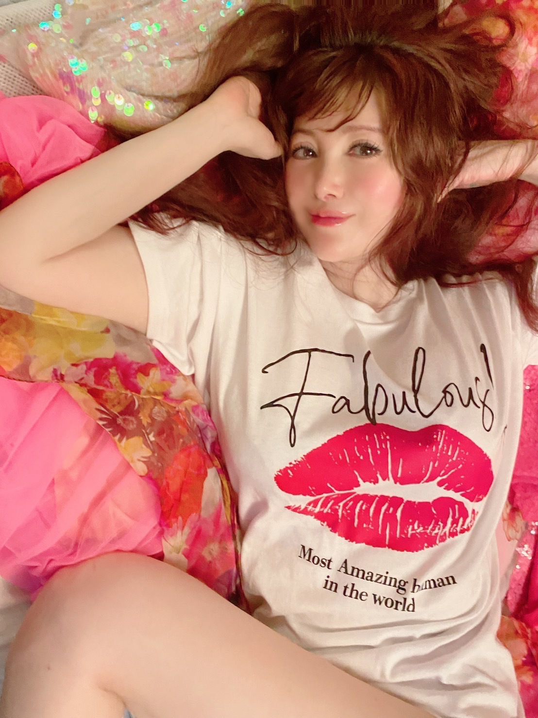 【特典付き】叶姉妹　幸運の叶招き猫Tシャツ