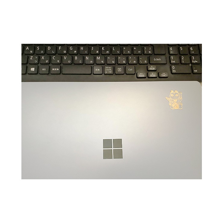 【特典付き】黄金の蒔絵ステッカー うつし金【幸運の叶招き猫】 2枚セット