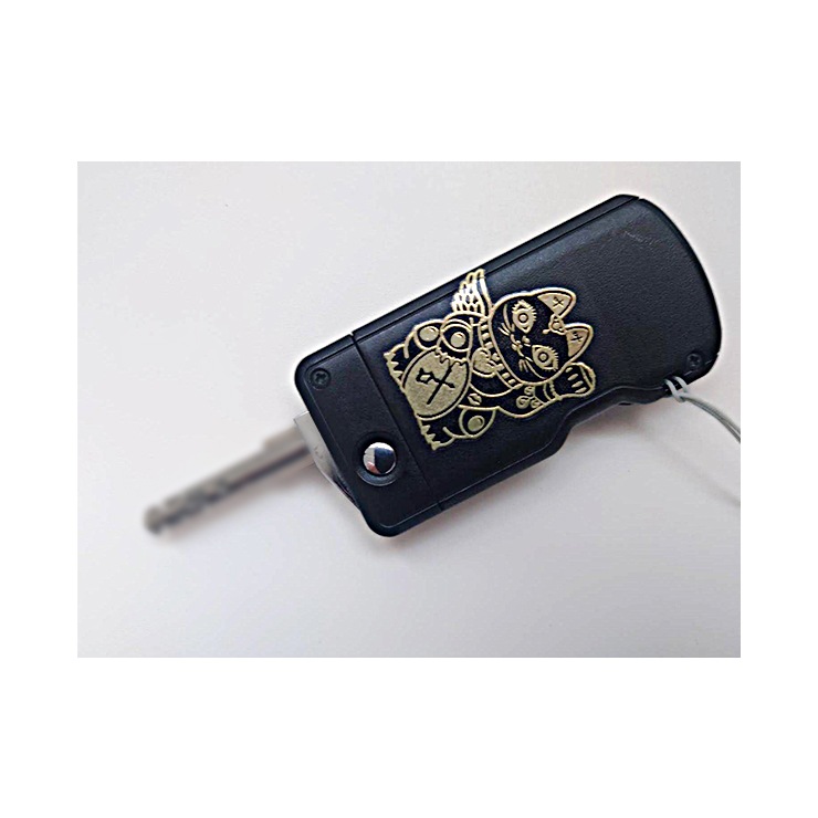 【特典付き】黄金の蒔絵ステッカー うつし金【幸運の叶招き猫】 2枚セット