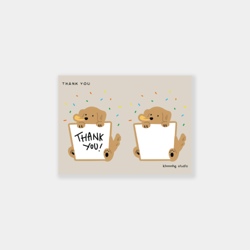 [kimmming] THANK YOU ステッカー