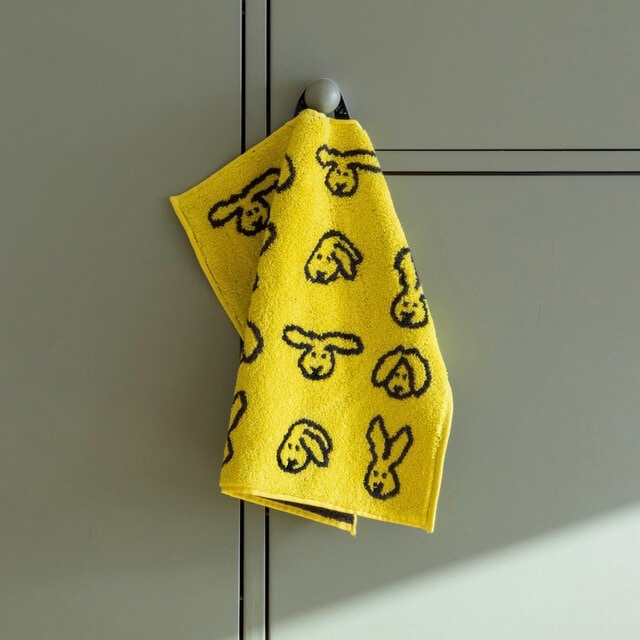 WARMGREY TAIL] Bunny Bunny ハンドタオル - YELLOW | CATEGORY