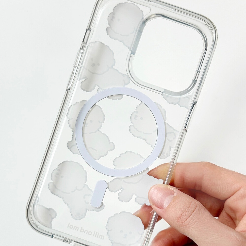 mill and moi] MagSafe対応 iPhoneケース（4sizes）- i am cute poodle