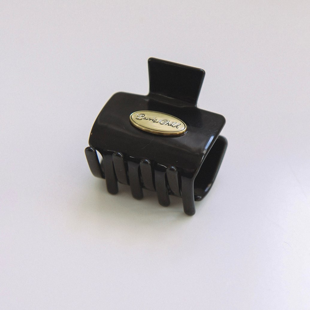 HOTEL827] Classic ヘアクリップ - Black | CATEGORY,ACC,accessory