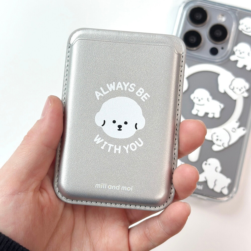 mill and moi] MagSafe 対応 カードケース - Curry bichon | CATEGORY