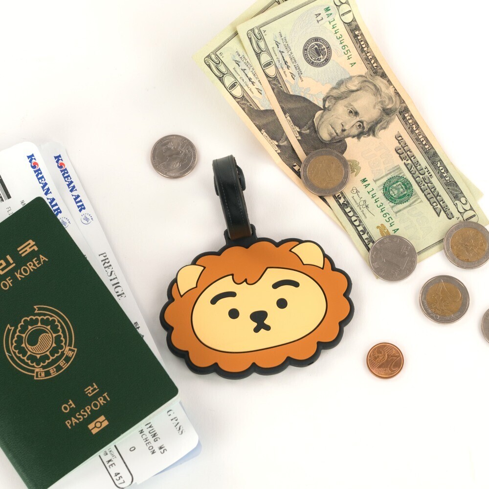 MUZIK TIGER] ラゲッジタグ - Lion tiger | CATEGORY,ACC,keyring