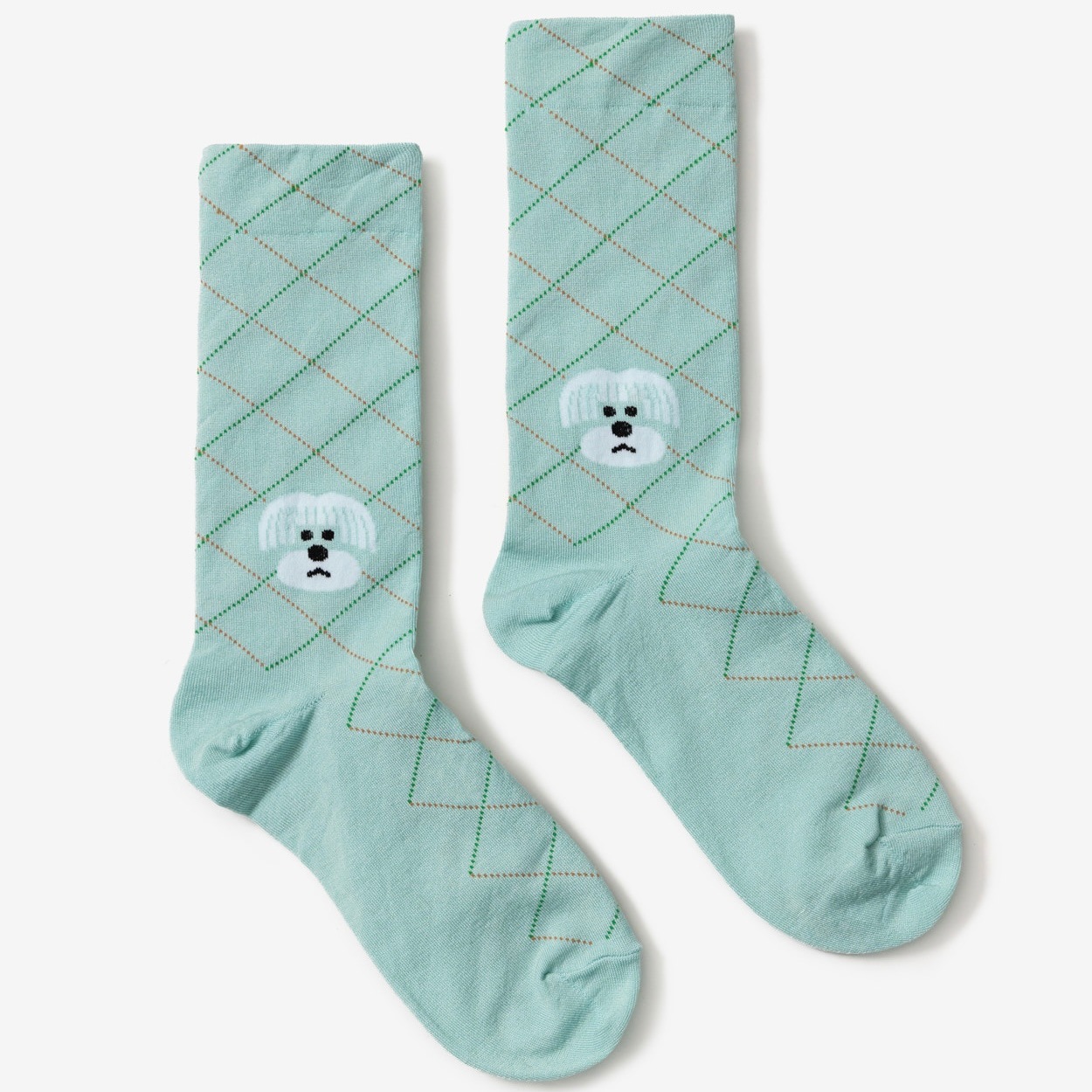 WARMGREY TAIL] Hair cut ソックス - Mint | CATEGORY,WEARABLE,socks