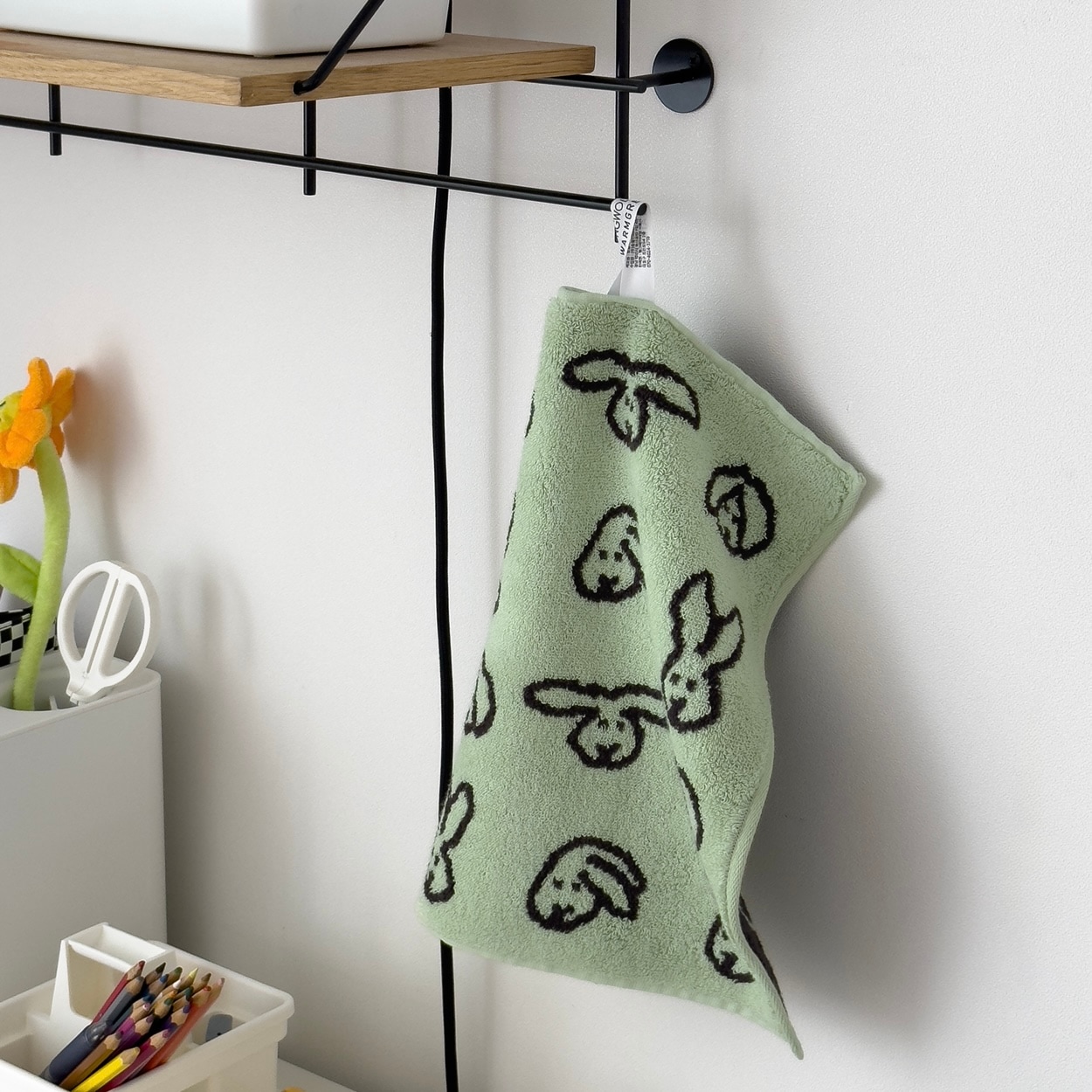 WARMGREYTAIL BUNNYBUNNY ブランケット　グレー WARMGREYTAIL BUNNYBUNNY ブランケット グレー WARMGREY TAIL