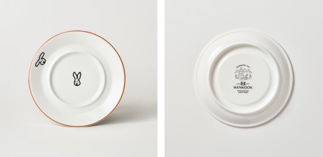 WARMGREY TAIL] Bunny Bunny マグカップ＆ソーサー | CATEGORY,KITCHEN