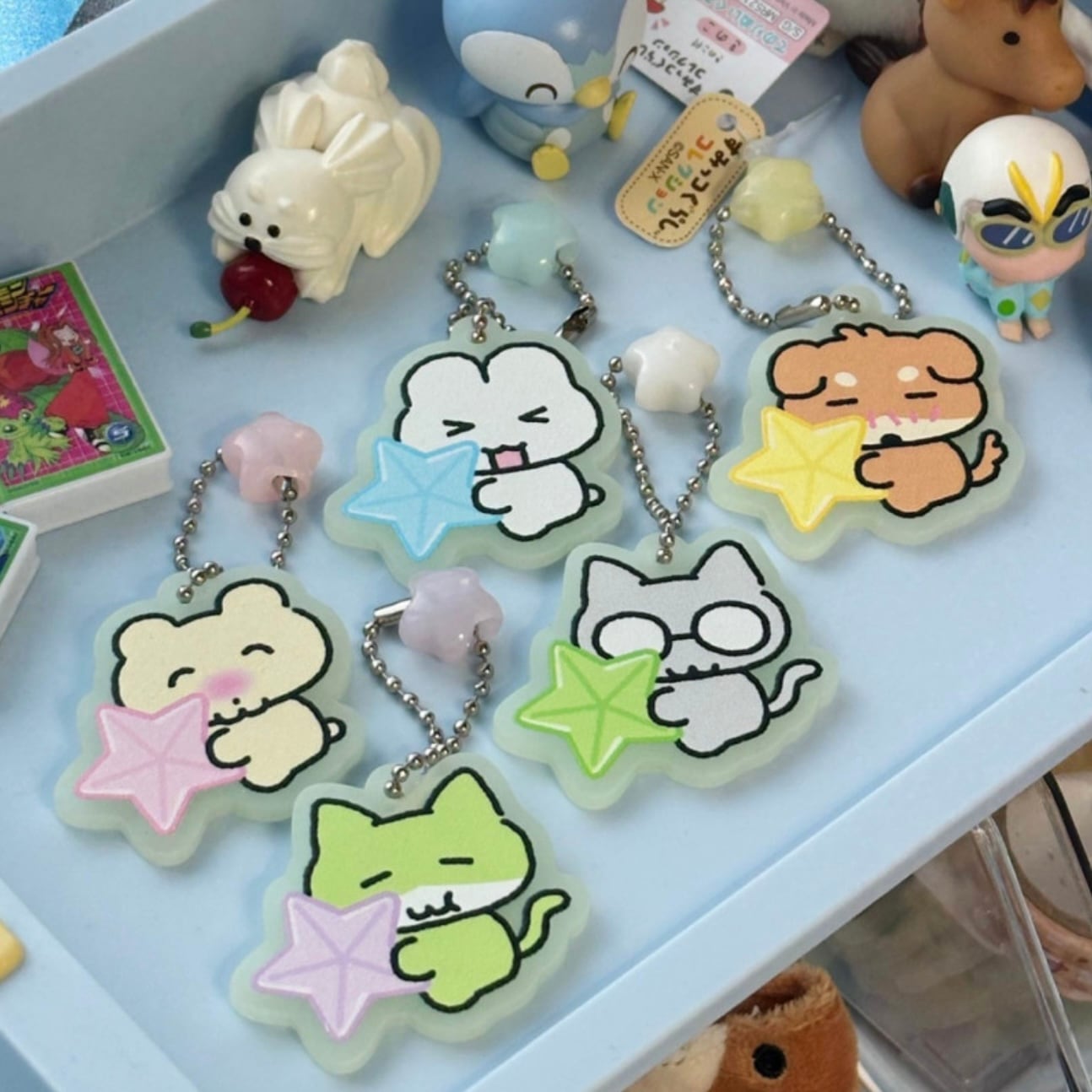 heeheeclub] Hug Me! Glow キーリング - 5types | CATEGORY,ACC