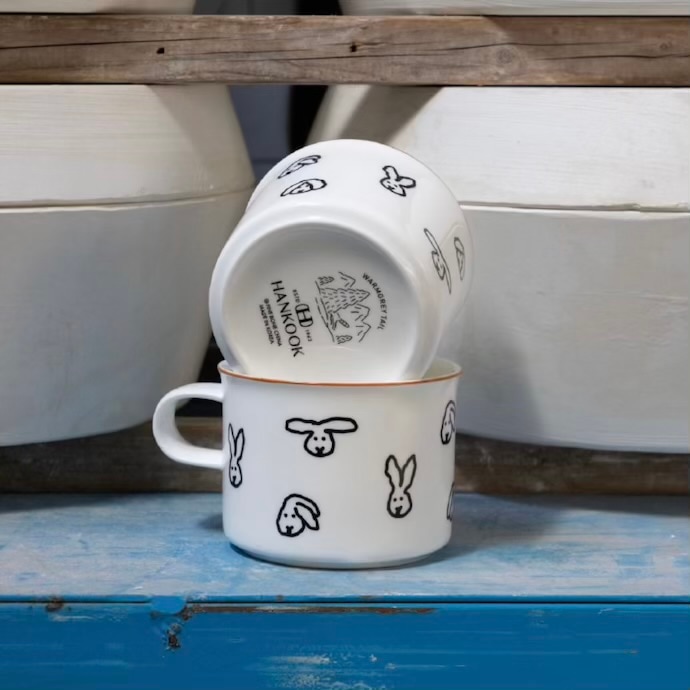 WARMGREY TAIL] Bunny Bunny マグカップ | CATEGORY,KITCHEN,cup