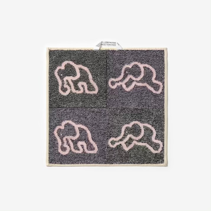 WARMGREY TAIL] ハンドタオル - Jumping Elephant | CATEGORY,WEARABLE