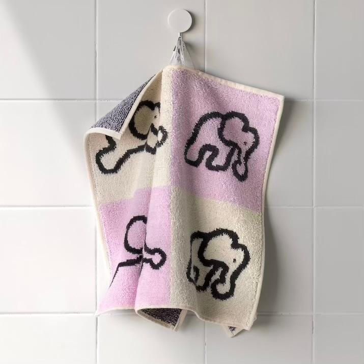 WARMGREY TAIL] ハンドタオル - Jumping Elephant | CATEGORY,WEARABLE