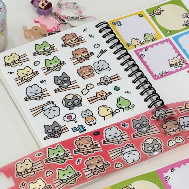 heeheeclub] ロールステッカー - 2types | CATEGORY,STICKER