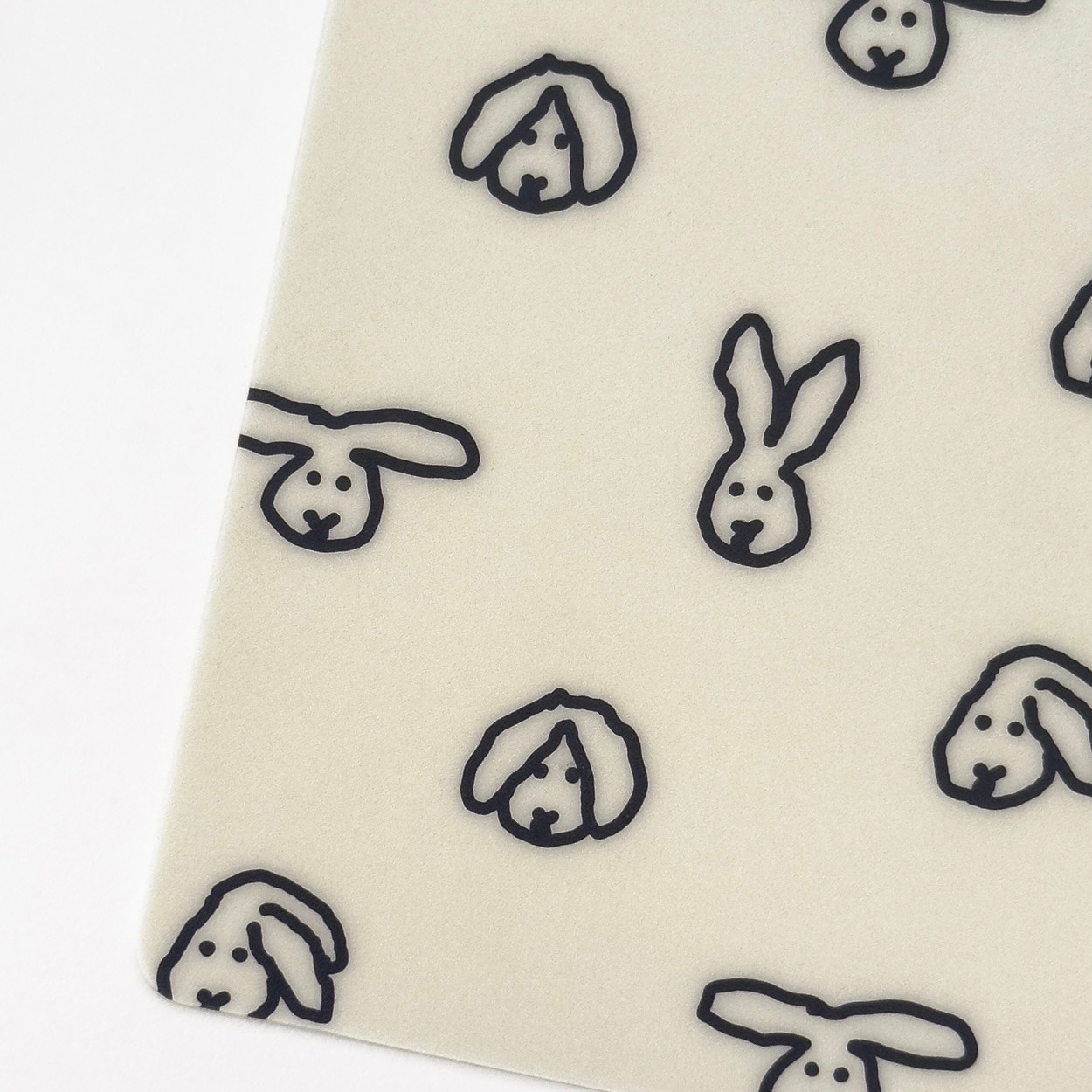 WARMGREY TAIL] Bunny Bunny マウスパッド - Ivory | CATEGORY,DIGITAL