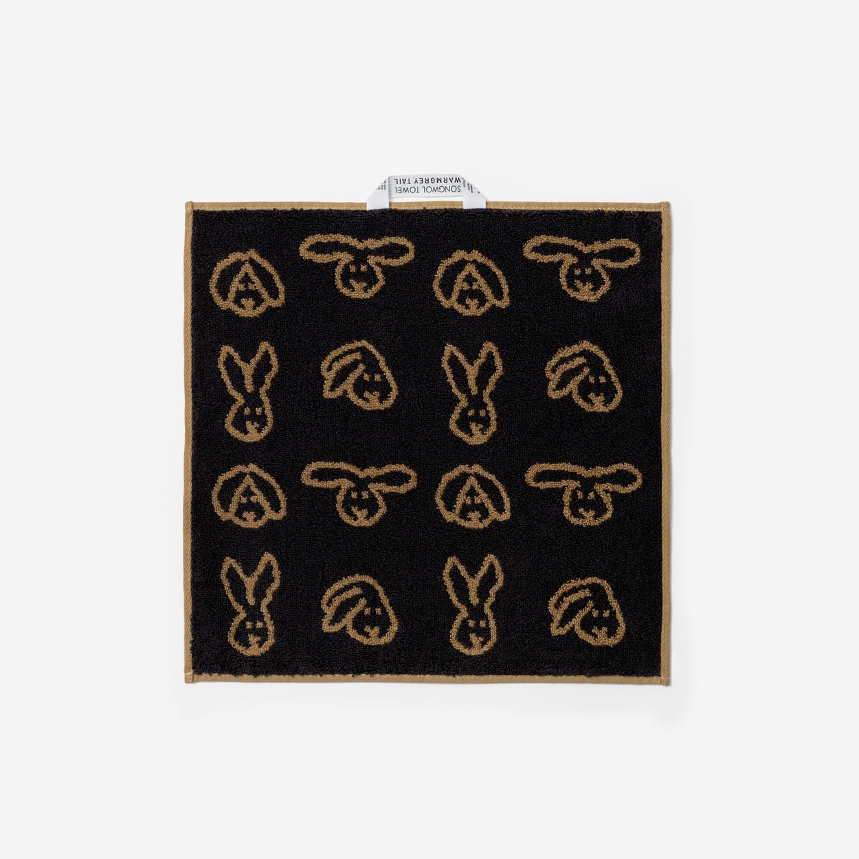 WARMGREY TAIL] Bunny Bunny ハンドタオル - Brown | CATEGORY