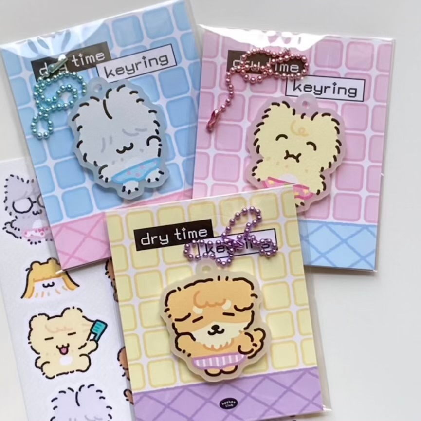 heeheeclub] Dry time キーリング - 3types | CATEGORY,ACC,keyring