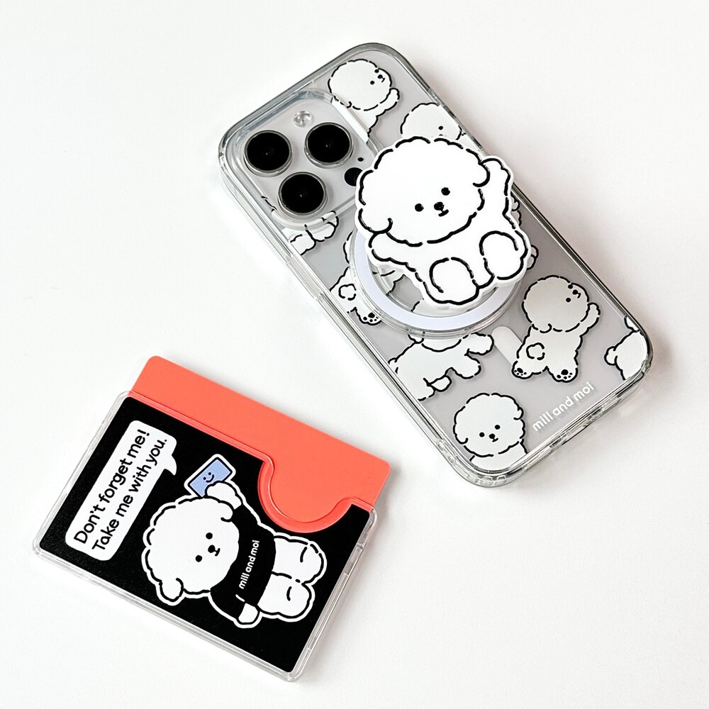 mill and moi] MagSafe 対応 カードパック - Curry bichon | CATEGORY