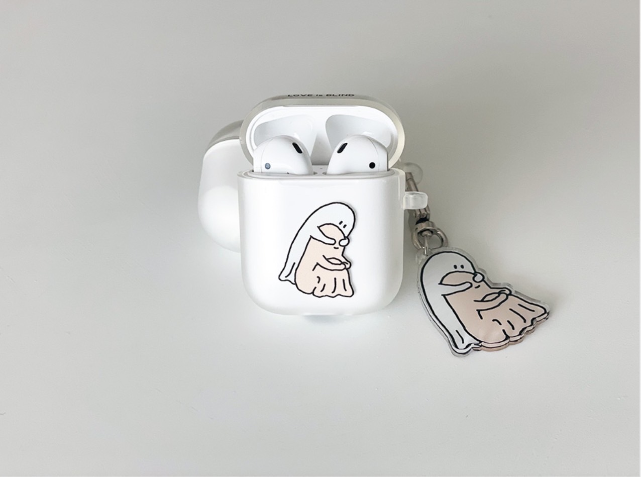 Percentage] Airpodsケース (3sizes) - Love is blind