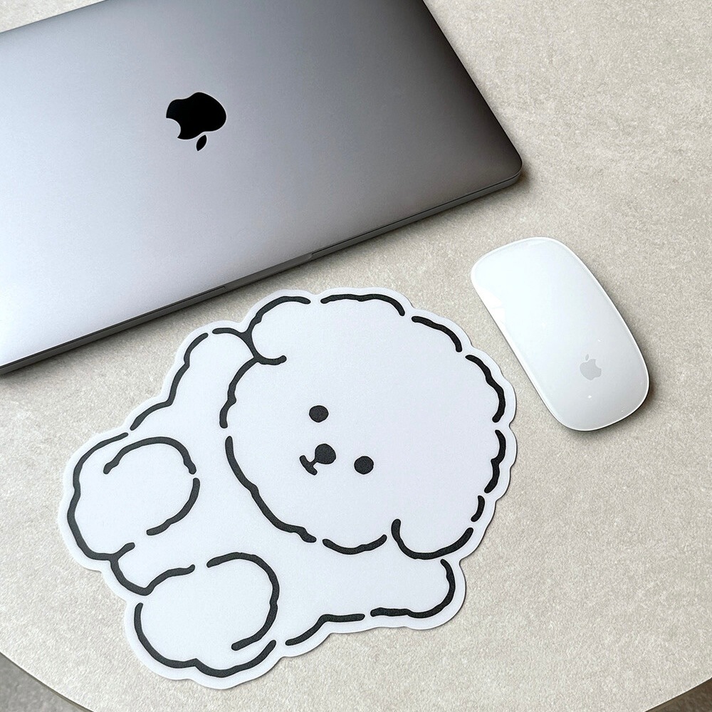 mill and moi] マウスパッド - Curry bichon | CATEGORY,DIGITAL