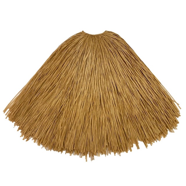 特価品！Kapaliliオリジナル ラフィア風スカート/ライトブラウン