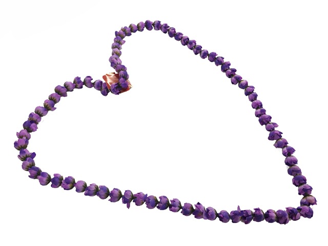 特価】JLシングルローズレイ/パープル FL286 フラダンス用品,フラワー