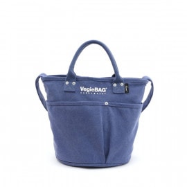 Nananoel ナナノエル / ベジバッグ Bucket トートバッグ ブルー レディース ブランド 2way ベジバッグ vegieBAG 斜めがけ 小さめ 軽量 ショルダーバッグ ミニバッグ エ
