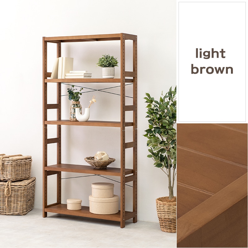 本棚 シェルフ 高さ180/90 幅60 オープンラック/収納棚 約幅90cm×高さ180㎝ ラック・シェルフ ラック