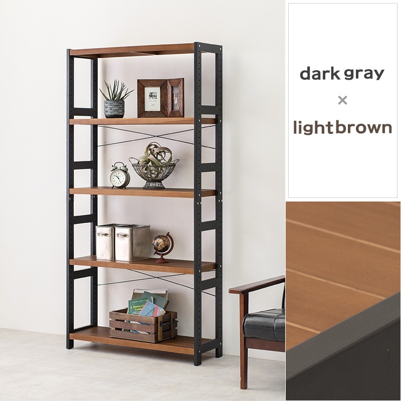 オープンラック/収納棚 約幅90cm×高さ180㎝ ラック・シェルフ