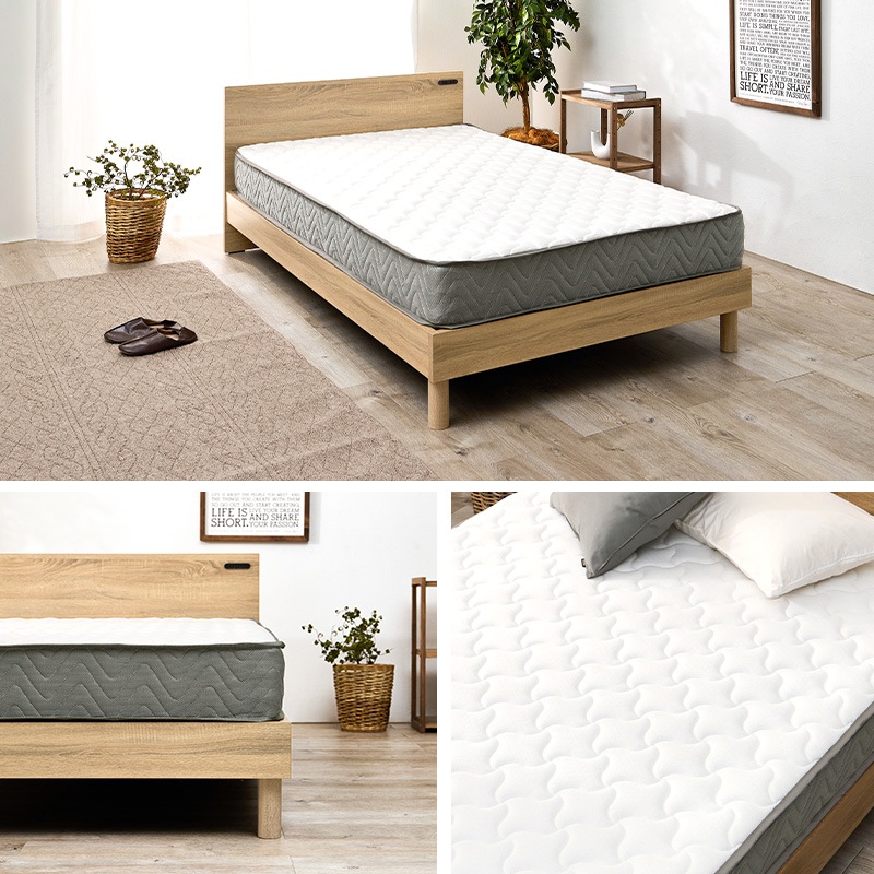 【セミダブル】【高密度アドバンスポケットコイル】 すのこ 楽天市場】[本日もれなくP5倍] 超高密度 3ゾーン マットレス