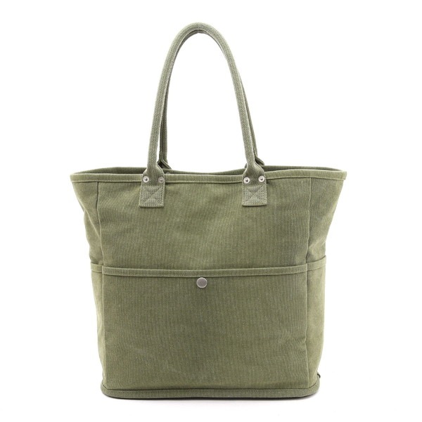 Nananoel ナナノエル トートバッグ カーキ レディース ブランド a4 ラフ ベジバッグ vegieBAG 大容量 トート バッグ 多機能 キャンバス アウトドア