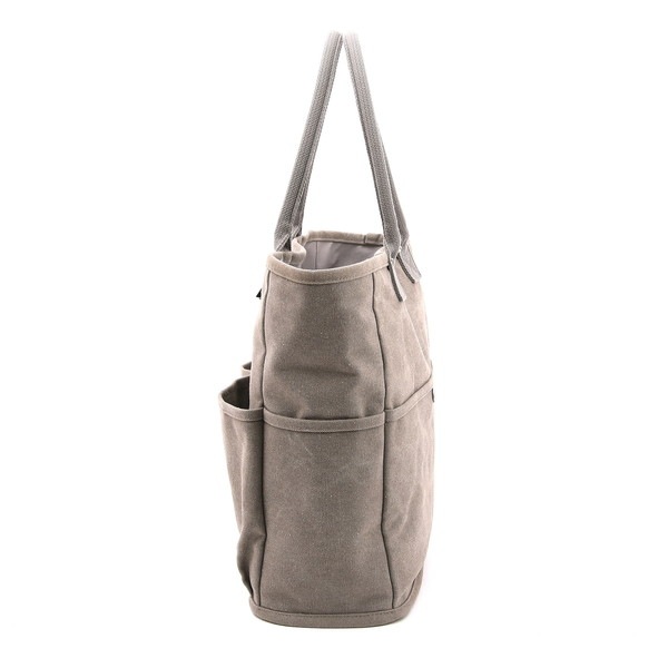 Nananoel ナナノエル トートバッグ カーキ レディース ブランド a4 ラフ ベジバッグ vegieBAG 大容量 トート バッグ 多機能 キャンバス アウトドア