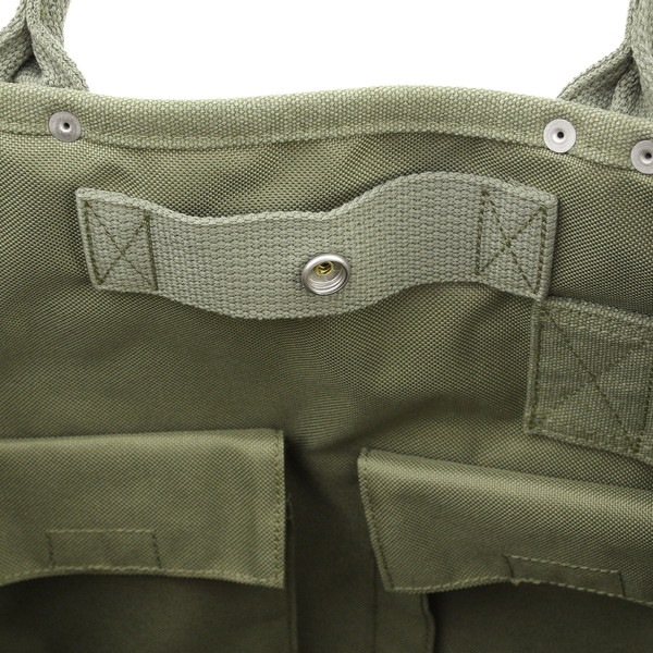 Nananoel ナナノエル トートバッグ カーキ レディース ブランド a4 ラフ ベジバッグ vegieBAG 大容量 トート バッグ 多機能 キャンバス アウトドア
