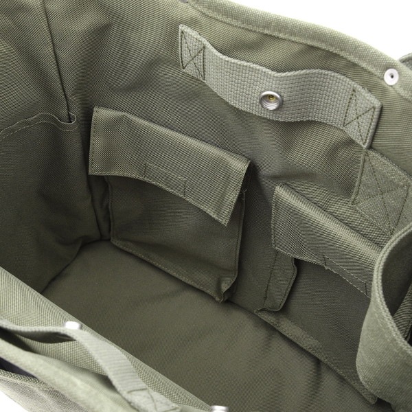 Nananoel ナナノエル トートバッグ カーキ レディース ブランド a4 ラフ ベジバッグ vegieBAG 大容量 トート バッグ 多機能 キャンバス アウトドア