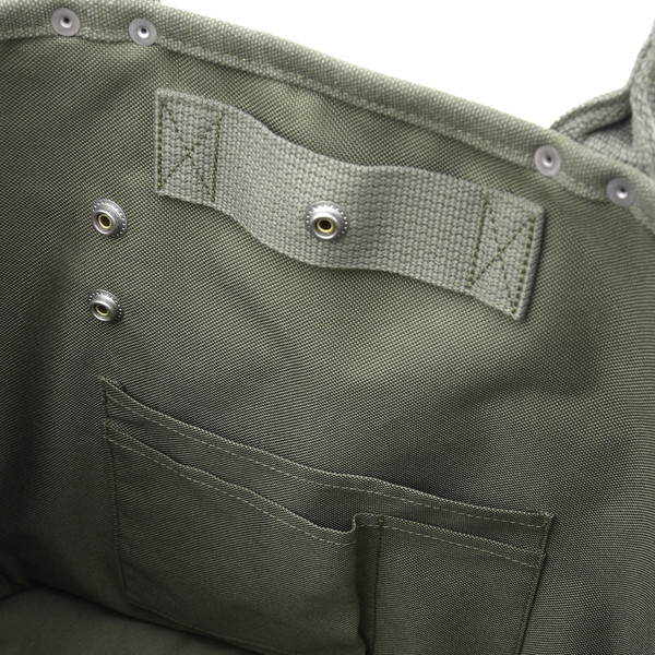Nananoel ナナノエル トートバッグ カーキ レディース ブランド a4 ラフ ベジバッグ vegieBAG 大容量 トート バッグ 多機能 キャンバス アウトドア