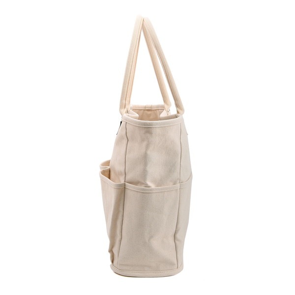 Nananoel ナナノエル トートバッグ カーキ レディース ブランド a4 ラフ ベジバッグ vegieBAG 大容量 トート バッグ 多機能 キャンバス アウトドア