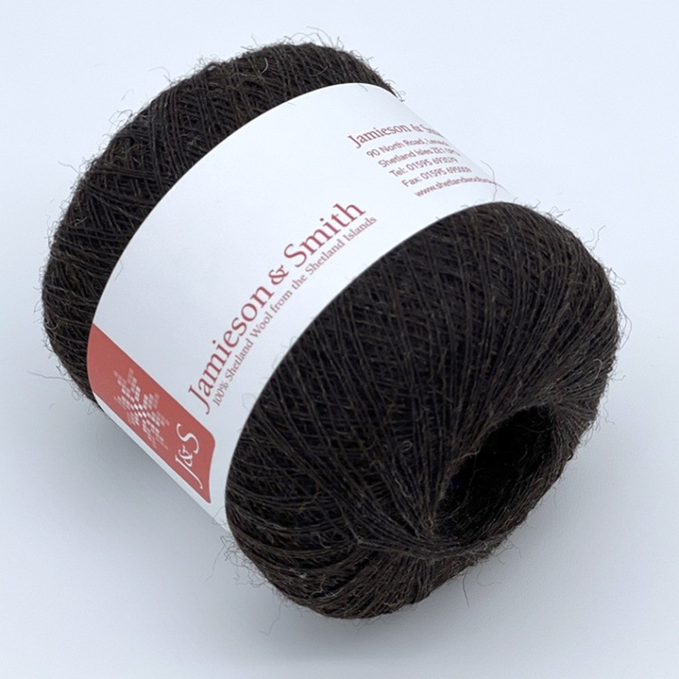 Jamieson & Smith Supreme 1ply Lace（Black）