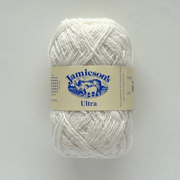 ジェイミソンズ シェットランド・ウルトラレース （0104 Natural White）