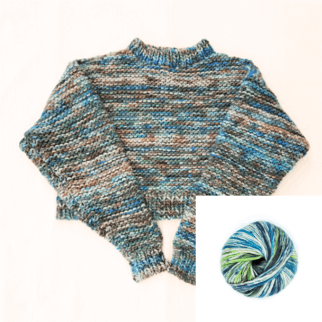 【Keitoキット】 「キャンディクロップドプルオーバー」（30899）