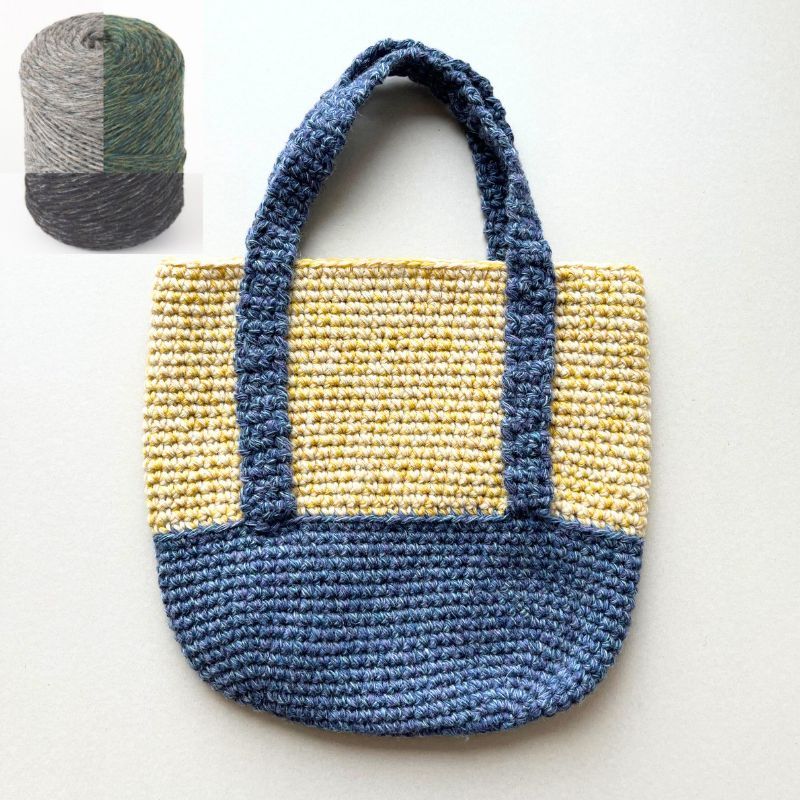 【Keitoキット】カムバックの帆布トート風バッグ（底クロ）